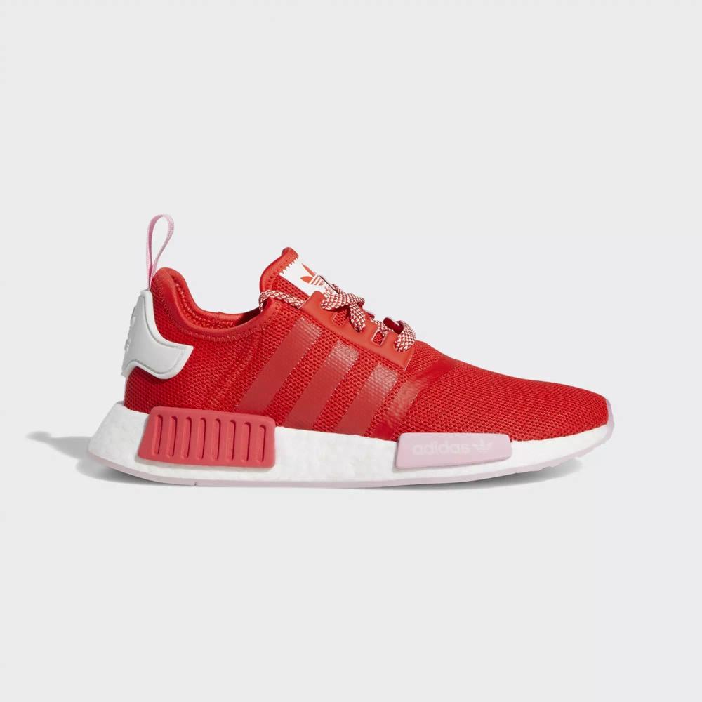 Adidas NMD R1 Tenis Rojos Para Mujer (MX-81100)